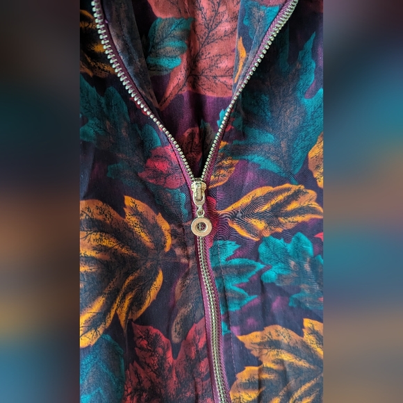 Vintage Autumn/Fall Leaves Jacket - Picture 5 of 10